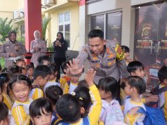 Cegah Karhutla, Polres OKI Sasar Anak Usia Dini