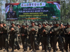 Polri Siapkan 70 Ribu Polisi Khusus Kehutanan, 586 Personel Dilatih