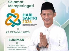 Peringati Hari Santri 2026, Budiman Tegaskan Santri Adalah Kunci Masa Depan Bangsa