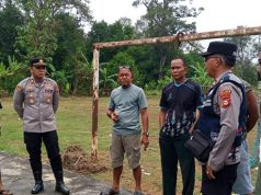 Kapolsek SP Padang Fasilitasi Resolving Problem Batas Tanah Desa di Batu Ampar