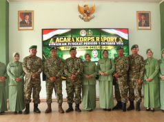 66 Prajurit Kodim 0402/OKI-OI Terima Kenaikan Pangkat Periode 1 Oktober 2026