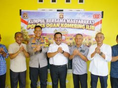 Kapolres OKI Sambangi Warga Cokro, Perkuat Kedekatan dengan Masyarakat