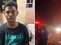 Respons Cepat Polres Banyuasin Tangani Kebakaran Truk Ekspedisi di Jalintim KM 37