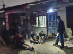 Polsek Plaju Gerebek Dua Lokasi Diduga Jadi Tempat Penyalahgunaan Sabu, Delapan Orang Diamankan